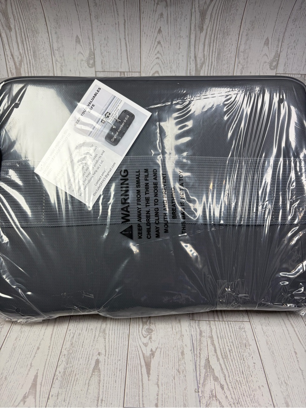 NEW!! DocSafe Fireproof Briefcase (Gray) - Picture 7 of 10